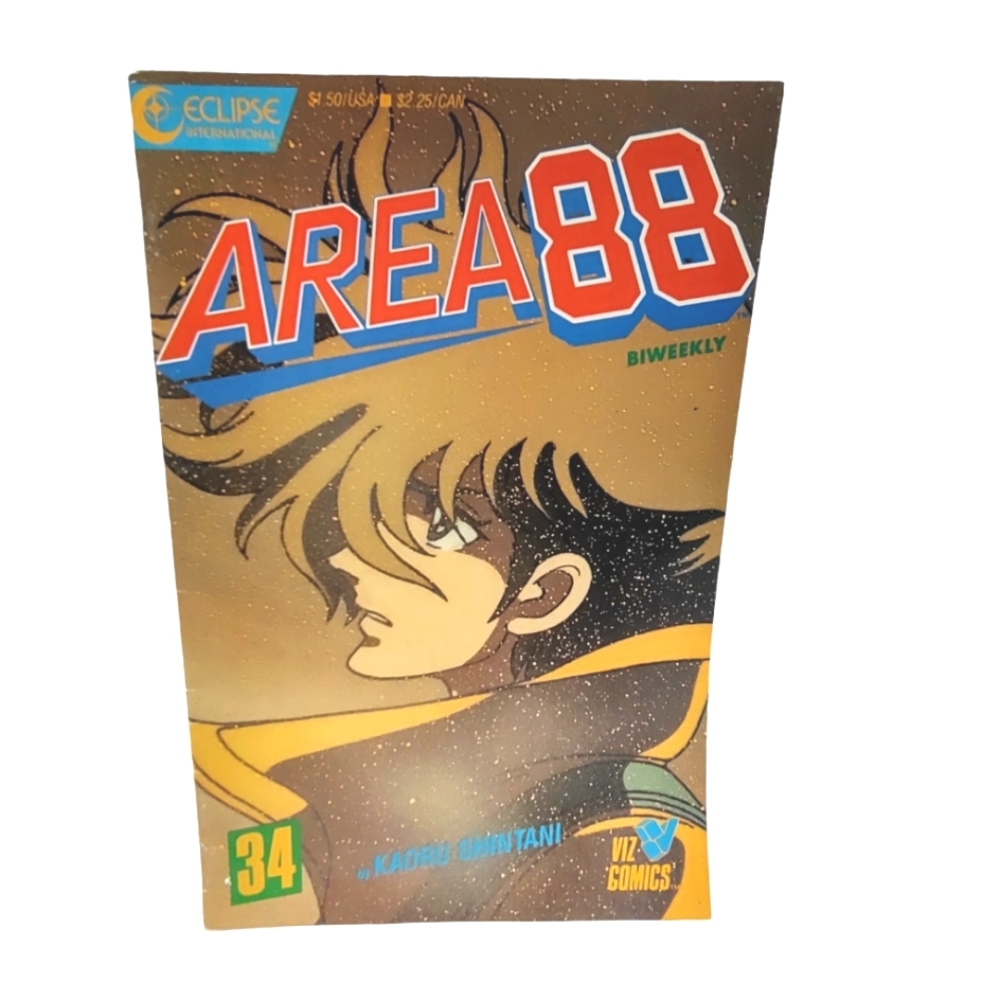 Comic Book Area 88 Biweekly Viz Comics Vintage Collectible